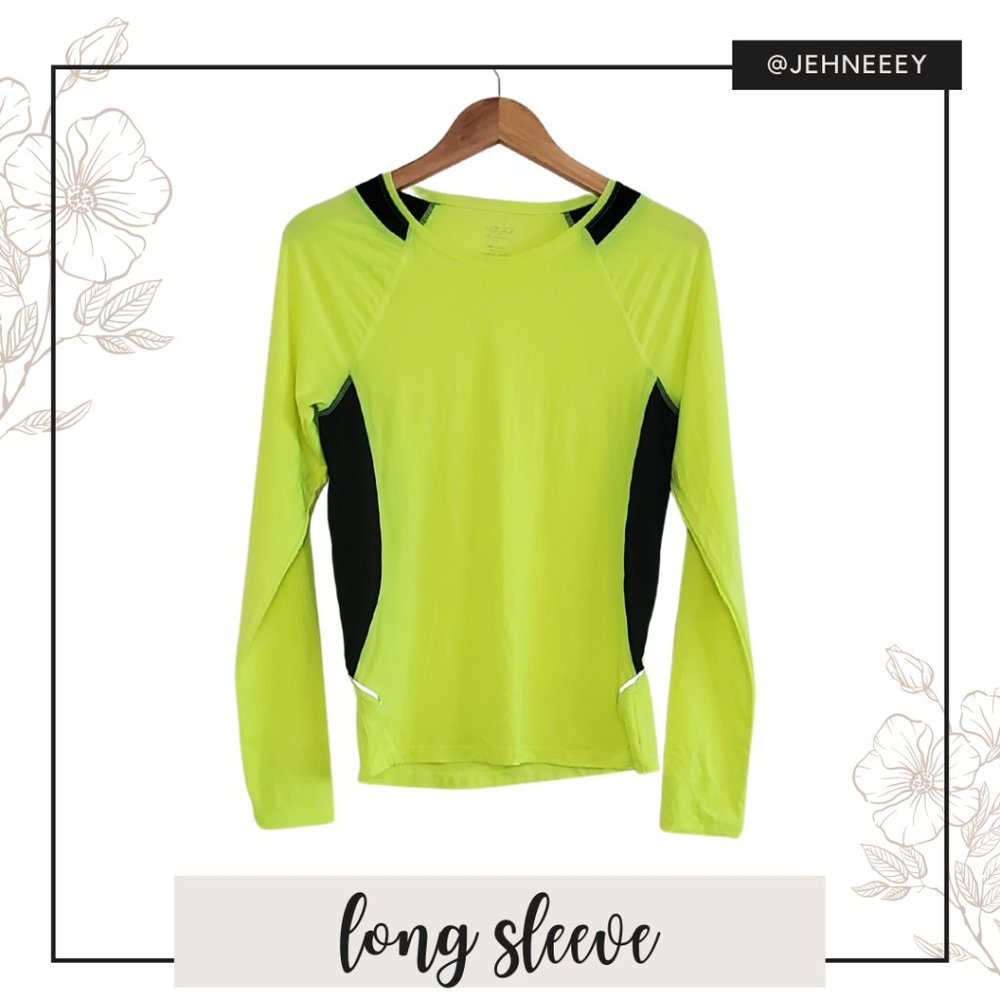 Vogo Athletica Yellow Long Sleeve Shirt